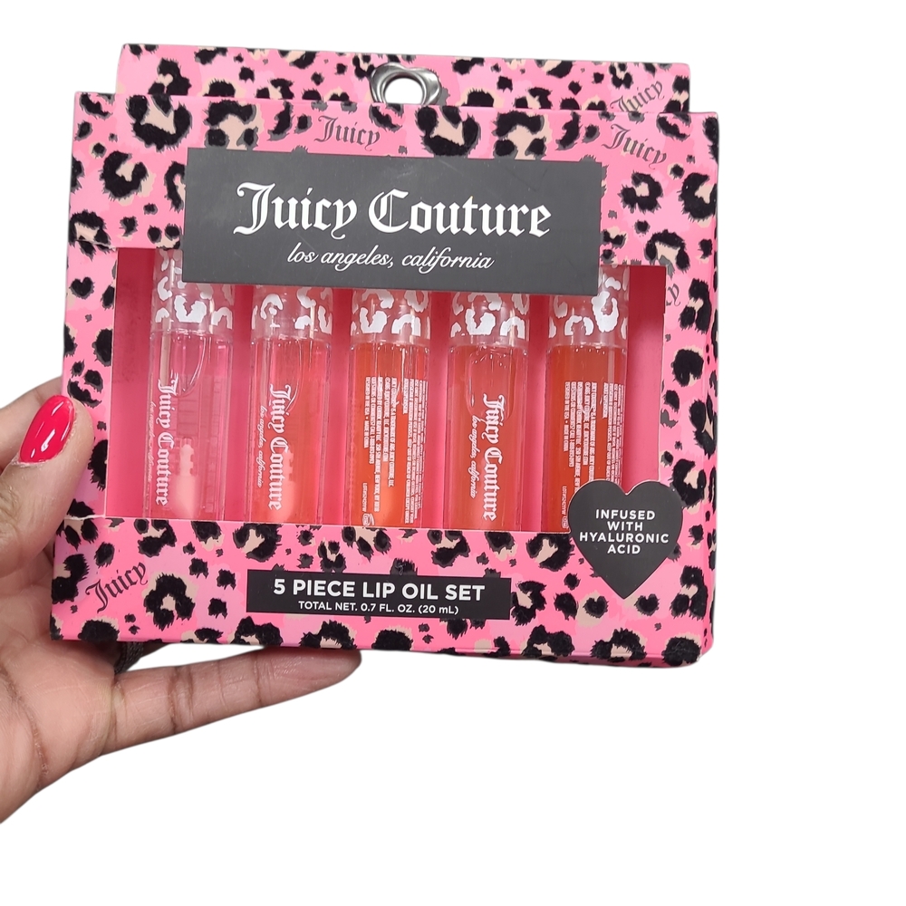 Juicy Couture 5 Piece Lip Oil Set